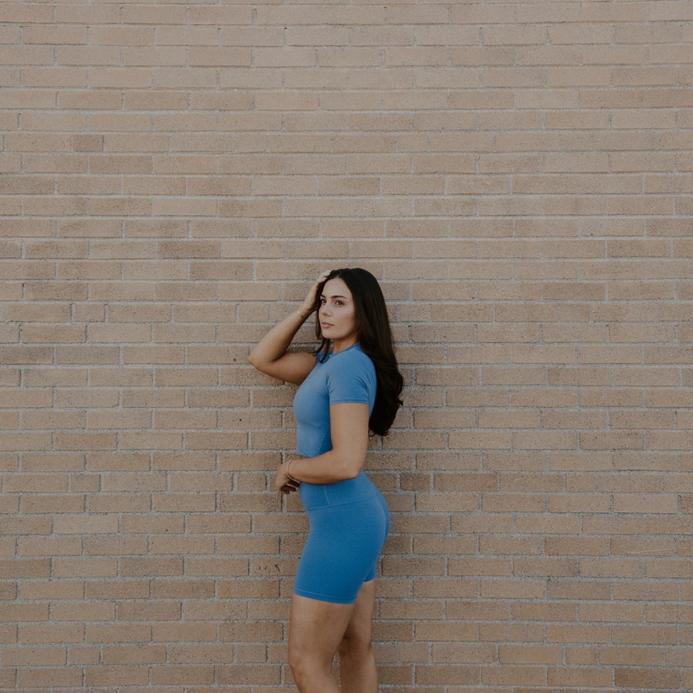 Blue Lululemon Athletic Set